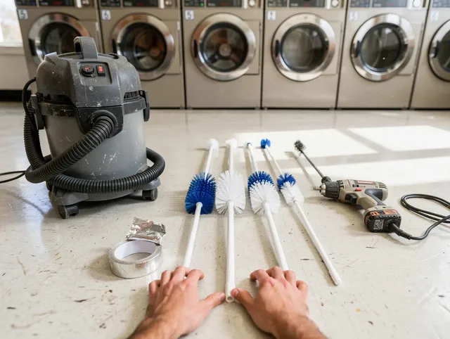 Commercial-grade dryer vent cleaning by Buckeye Dryer Vent Cleaning in Buckeye