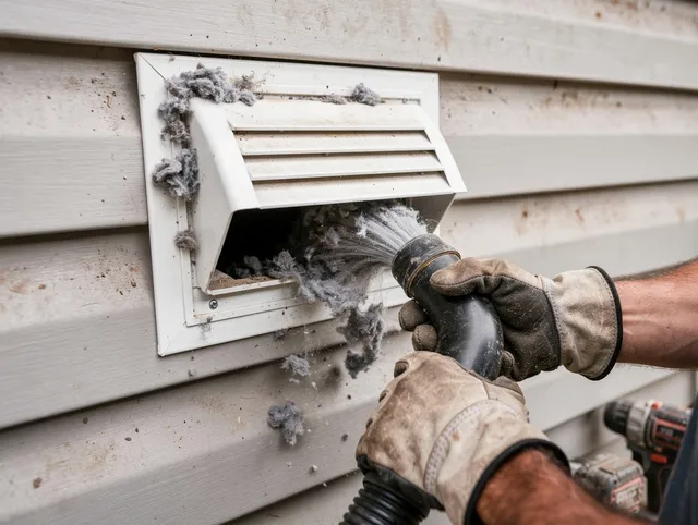 Professional dryer vent cleaning by Buckeye Dryer Vent Cleaning in Buckeye