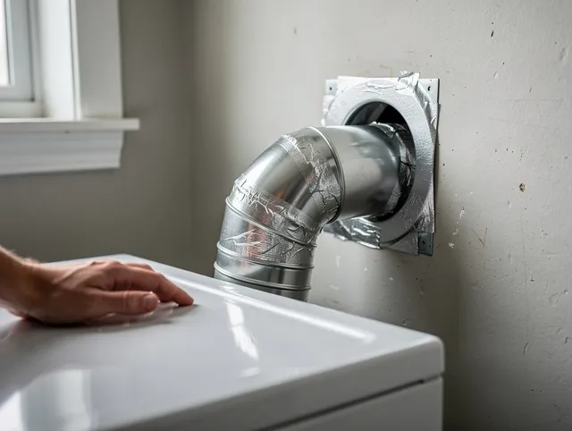 Buckeye Dryer Vent Cleaning expert performing professional dryer vent repair and installation in Buckeye