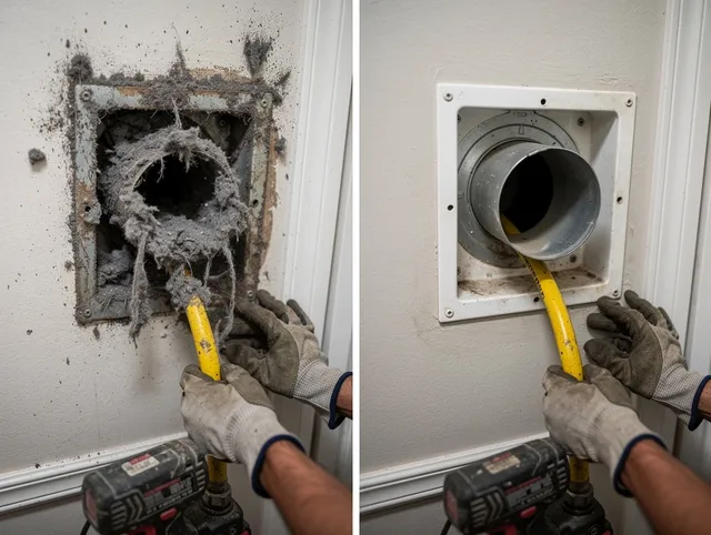 Expert gas dryer vent cleaning by Buckeye Dryer Vent Cleaning in Buckeye